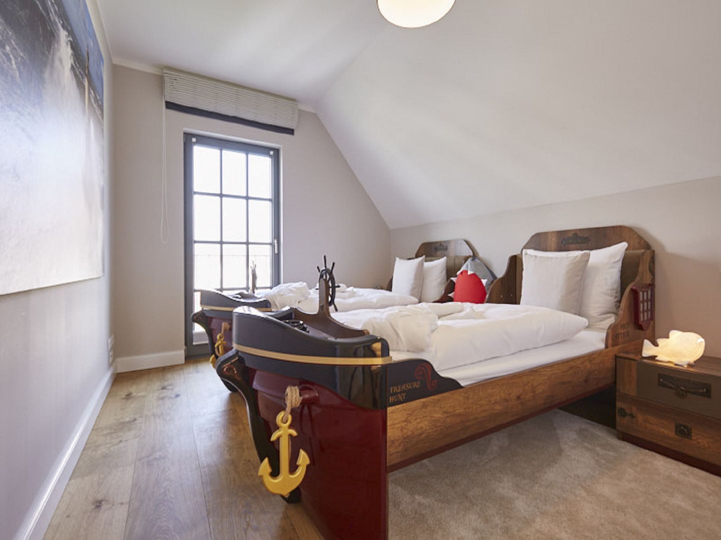 Luxus Reetdachvilla mit 3 Schlafzimmern, Sauna und Kamin (E27) - Schlafzimmer