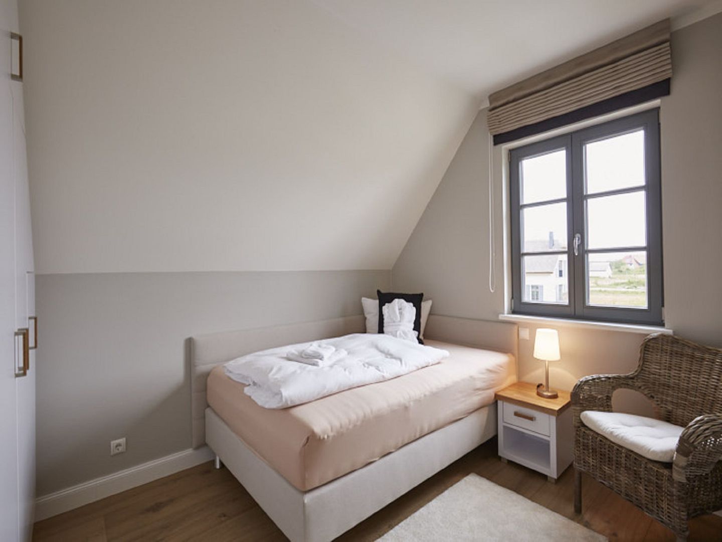 Premium Reetdachvilla mit 3 Schlafzimmern, Sauna und Kamin (E18) - Schlafzimmer