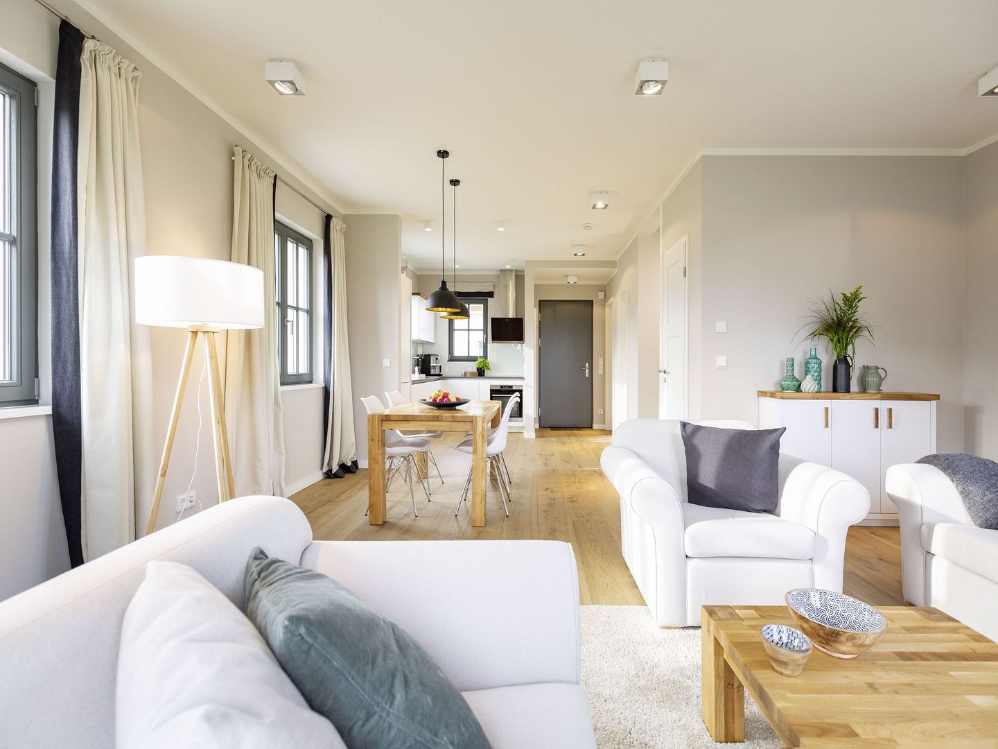 Superior Reetdachvilla mit 2 Schlafzimmern (E12) - Wohnzimmer