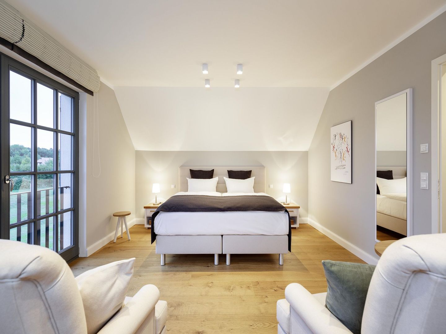 Superior Reetdachvilla mit 2 Schlafzimmern (E14) - Schlafzimmer