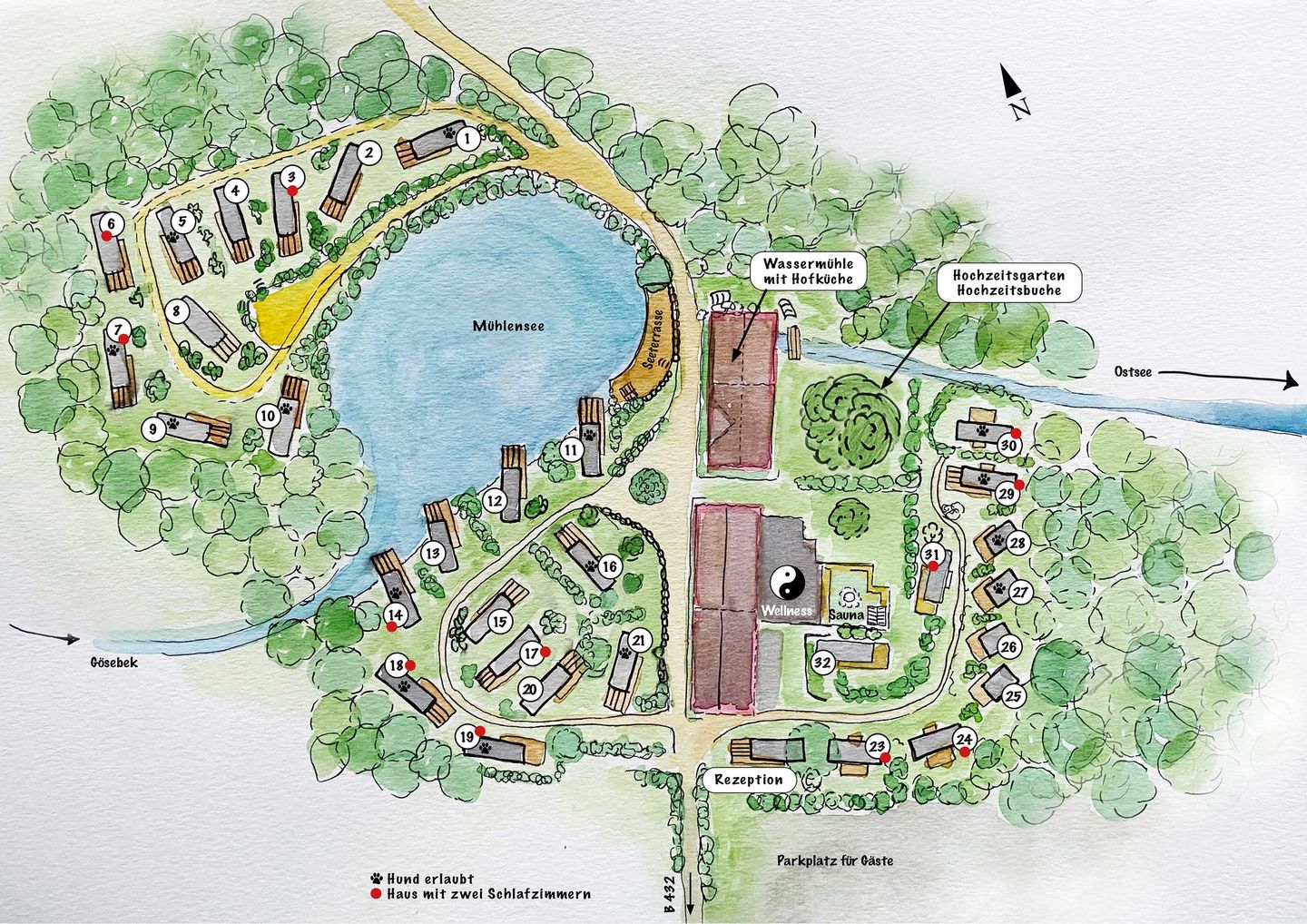 Gronenberger Mühle Haus 1 Scharbeutz - 