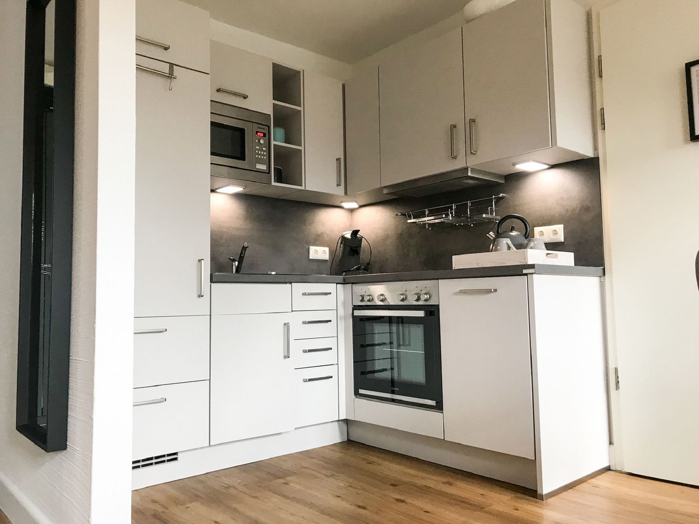 Feriendorf Rugana Komfortplus Ferienwohnung mit 1 Schlafzimmer (A03) Insel Rügen - Küche / Küchenzeile