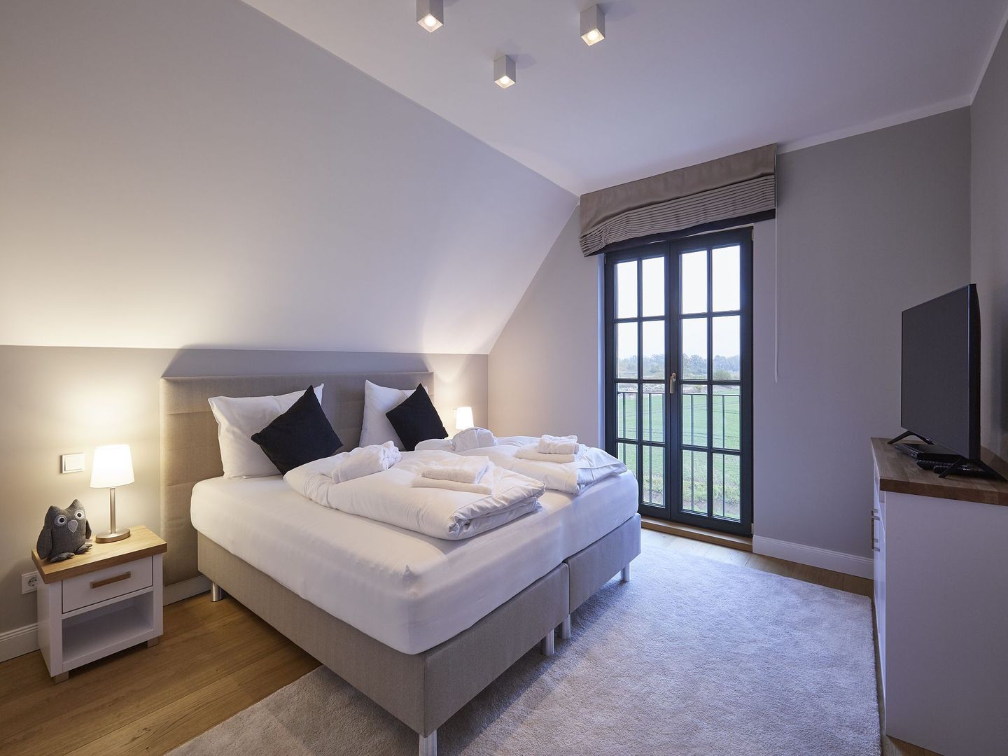 Luxus Reetdachvilla mit 3 Schlafzimmern, Sauna und Kamin (F11) - Schlafzimmer