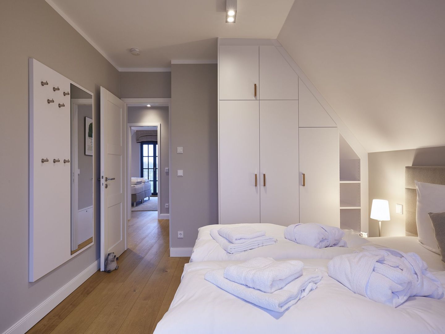 Luxus Reetdachvilla mit 3 Schlafzimmern, Sauna und Kamin (F11) - Schlafzimmer