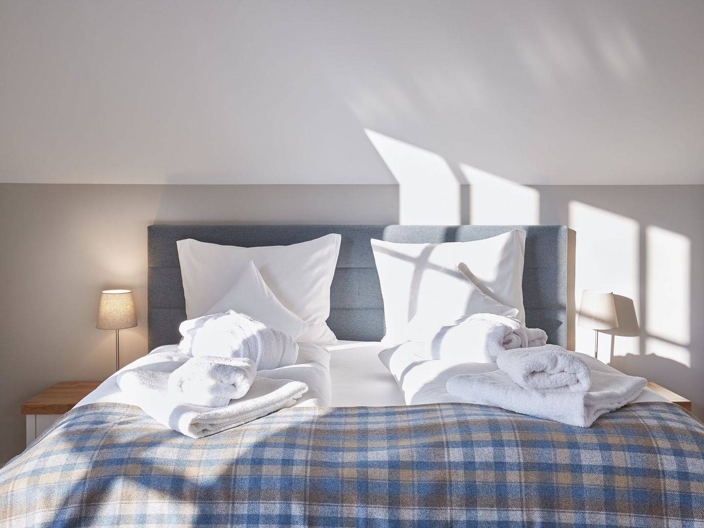 Premium Reetdachvilla mit 3 Schlafzimmern, Sauna und Kamin (F07) - Schlafzimmer