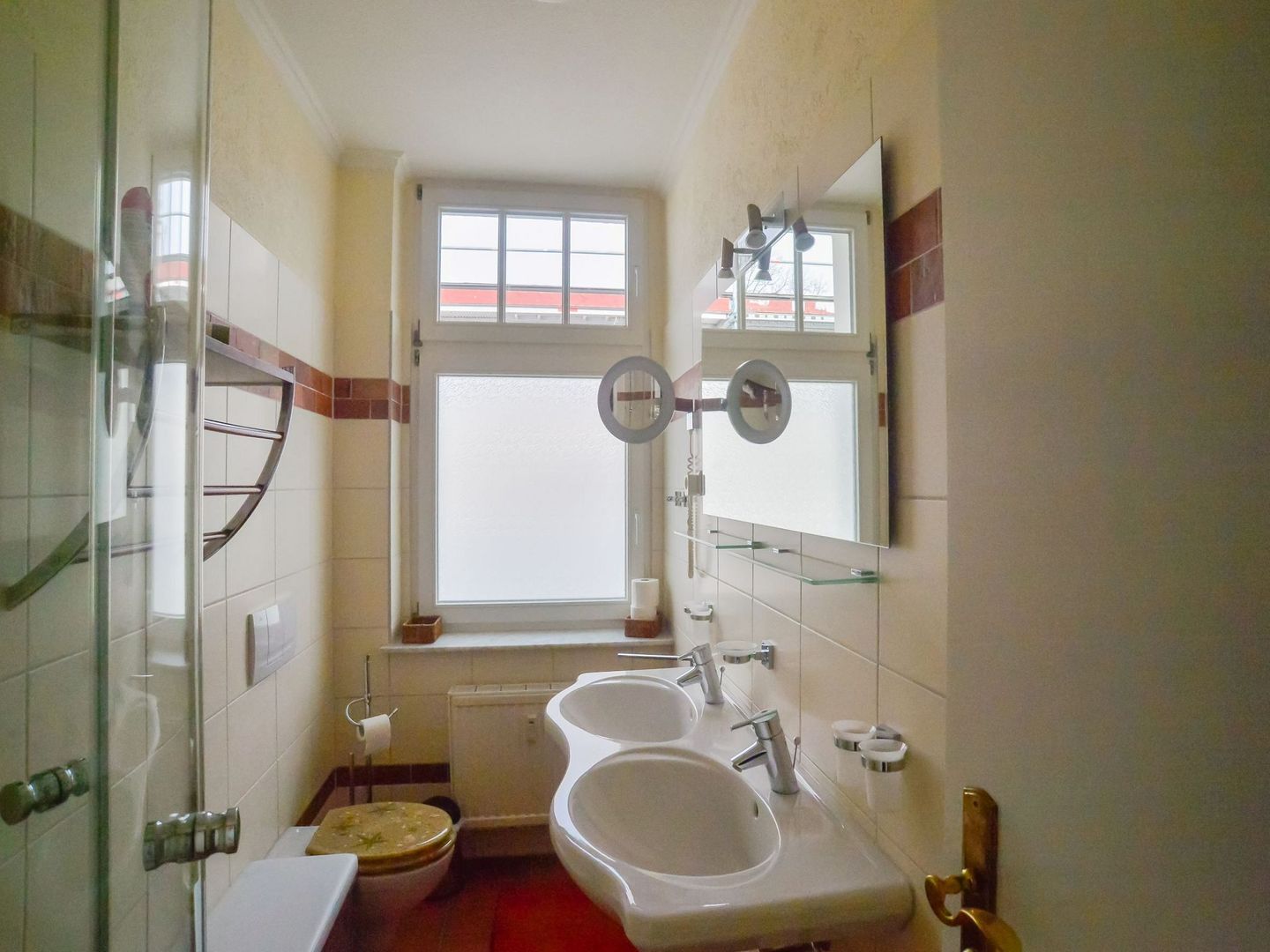 Strandvillen Binz Ferienwohnung mit Meerblick, 2 Schlafzimmern und Balkon (SV/012) Insel Rügen - Badezimmer