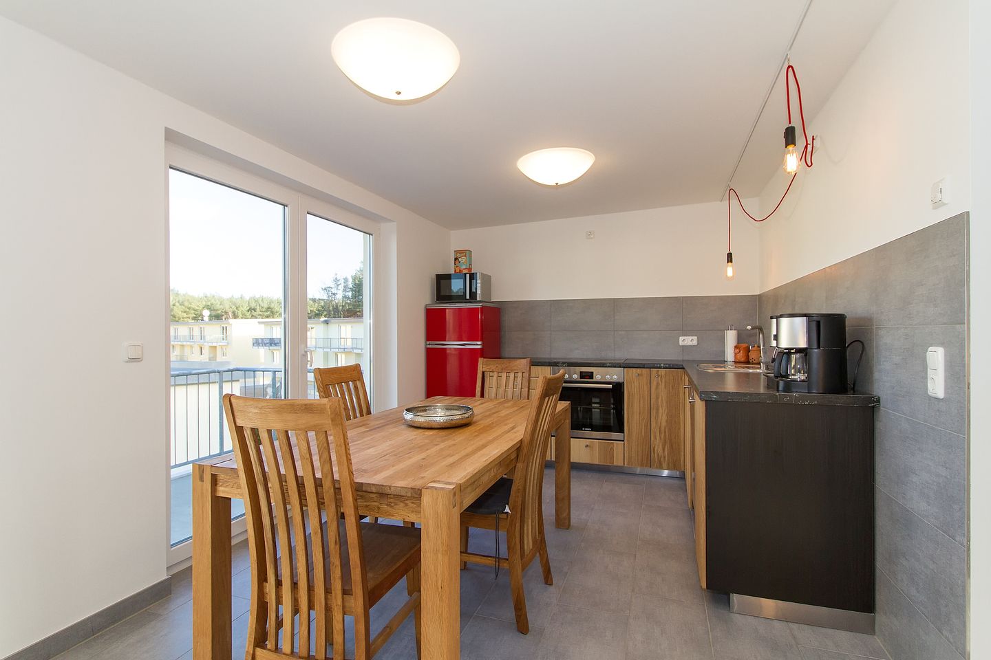  Ferienwohnung KWE 8 OG Graal-Müritz Küstenwald - Küche / Küchenzeile