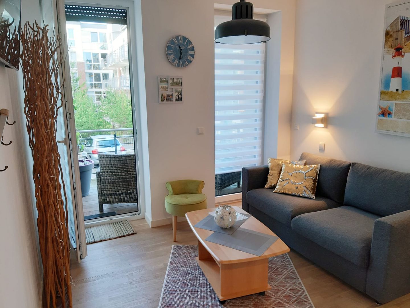  Ferienwohnung LP14 Graal-Müritz - Wohnzimmer