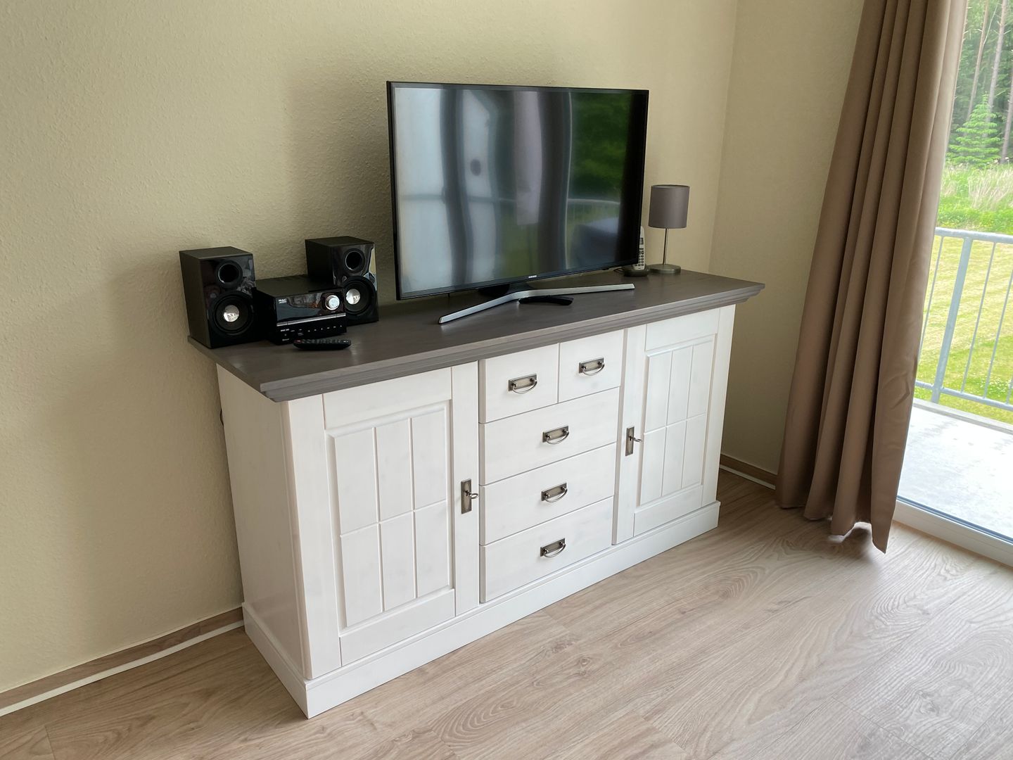  Ferienwohnung KWH 2 OG - "Achtern" Graal-Müritz Küstenwald - Wohnzimmer