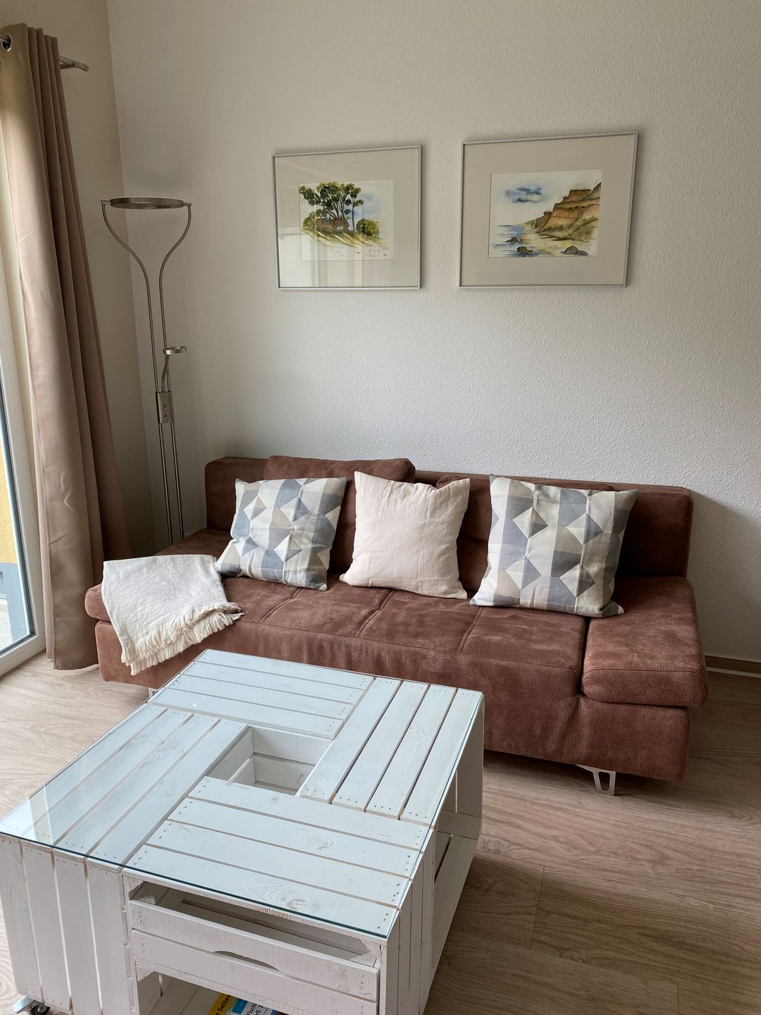  Ferienwohnung KWH 2 OG - "Achtern" Graal-Müritz Küstenwald - Wohnzimmer