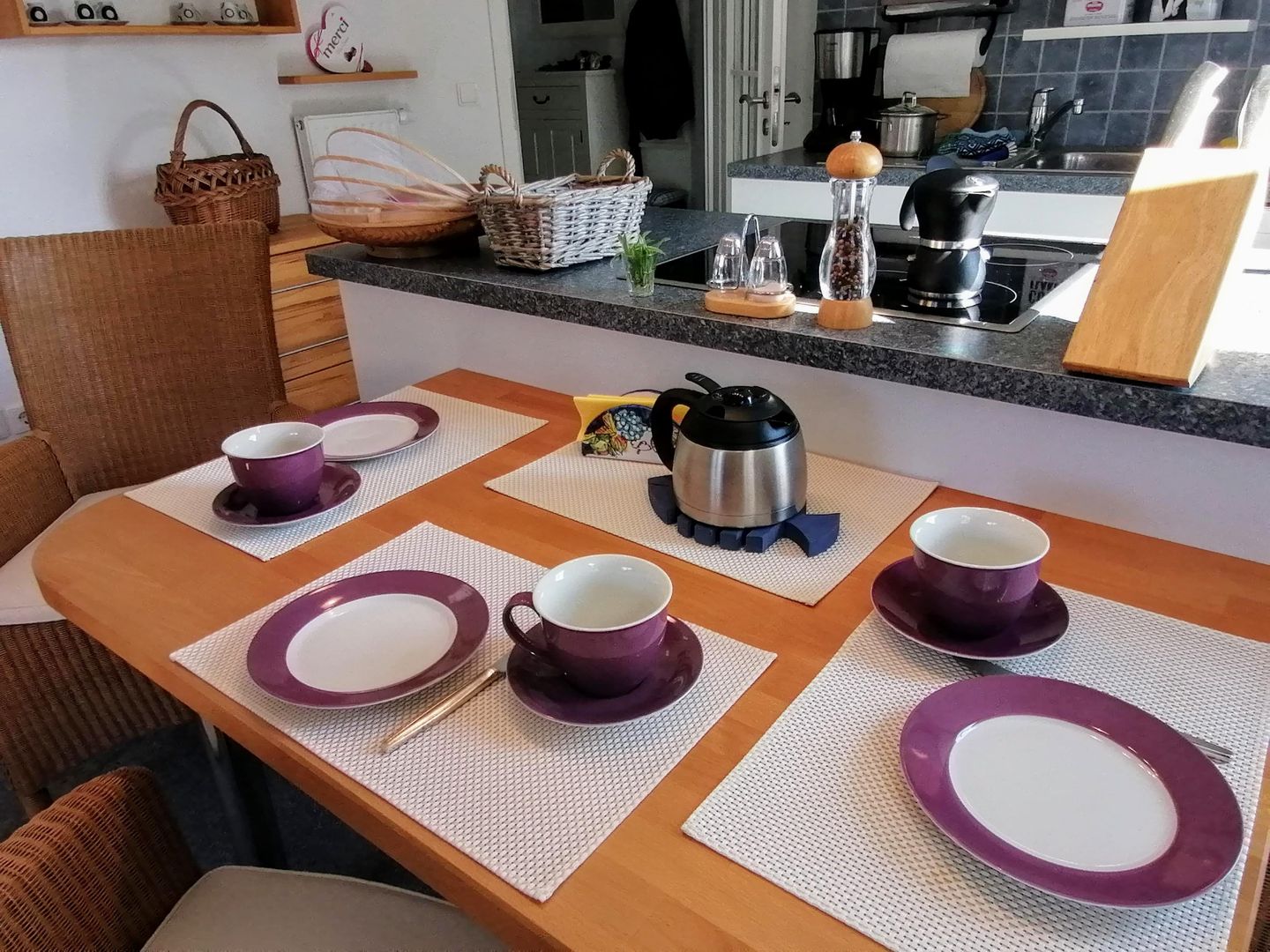  Ferienwohnung M31 "Die Welle" Graal-Müritz - Küche / Küchenzeile