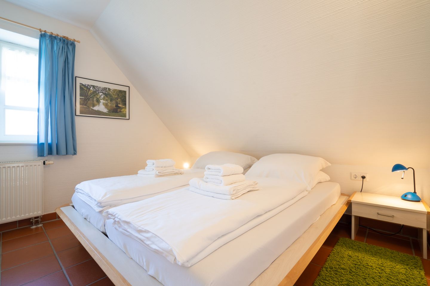 Feriendorf Rugana Klassik Ferienwohnung mit 1 Schlafzimmer (C40) Insel Rügen - Schlafzimmer