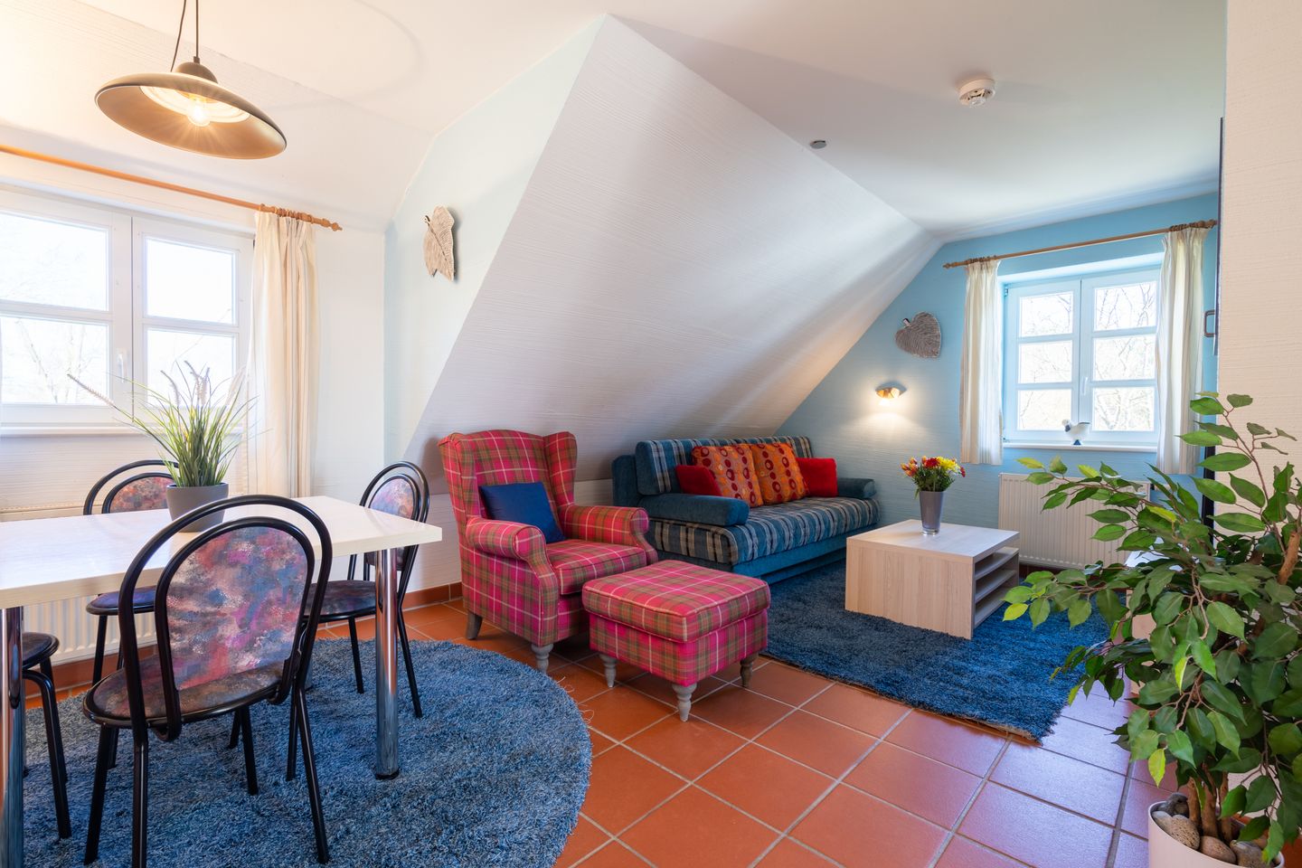 Feriendorf Rugana Klassik Ferienwohnung mit 1 Schlafzimmer (C40) Insel Rügen - Wohnzimmer