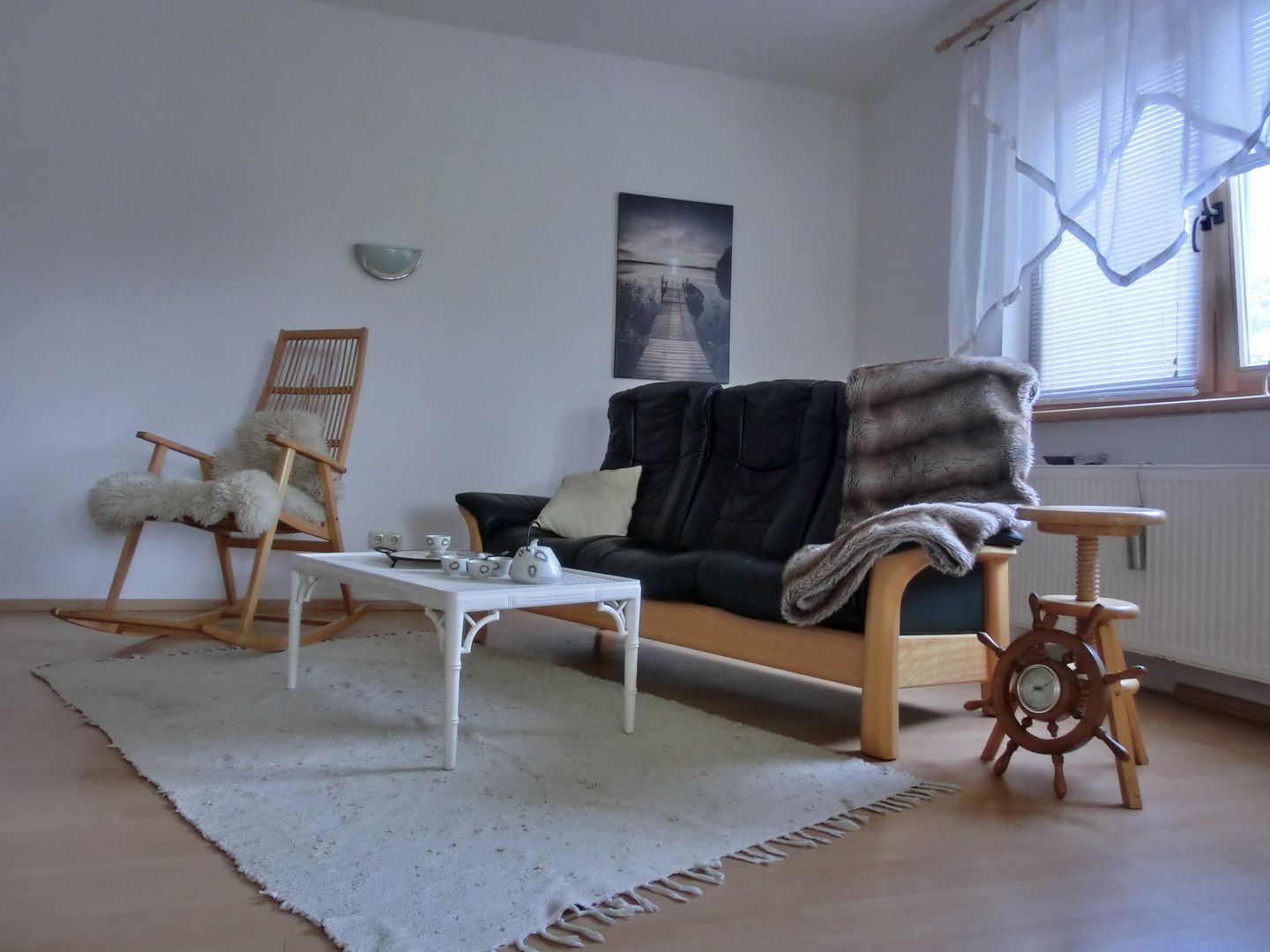  Ferienwohnung NH6 Hirschburg - Wohnzimmer