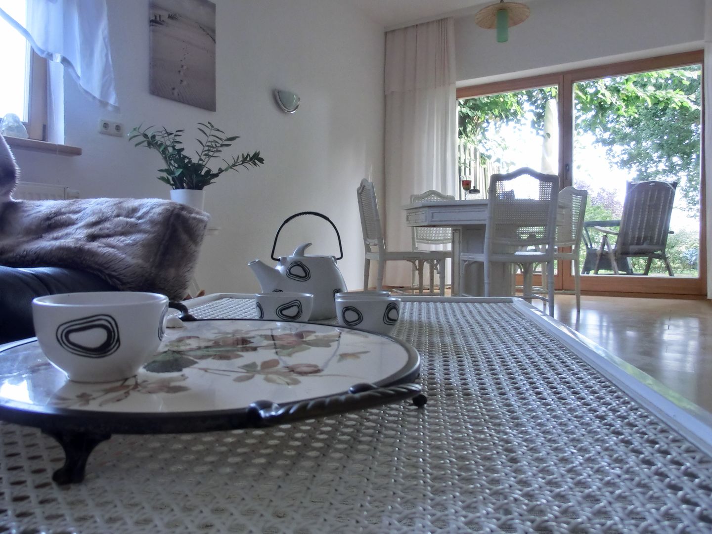  Ferienwohnung NH6 Hirschburg - Wohnzimmer