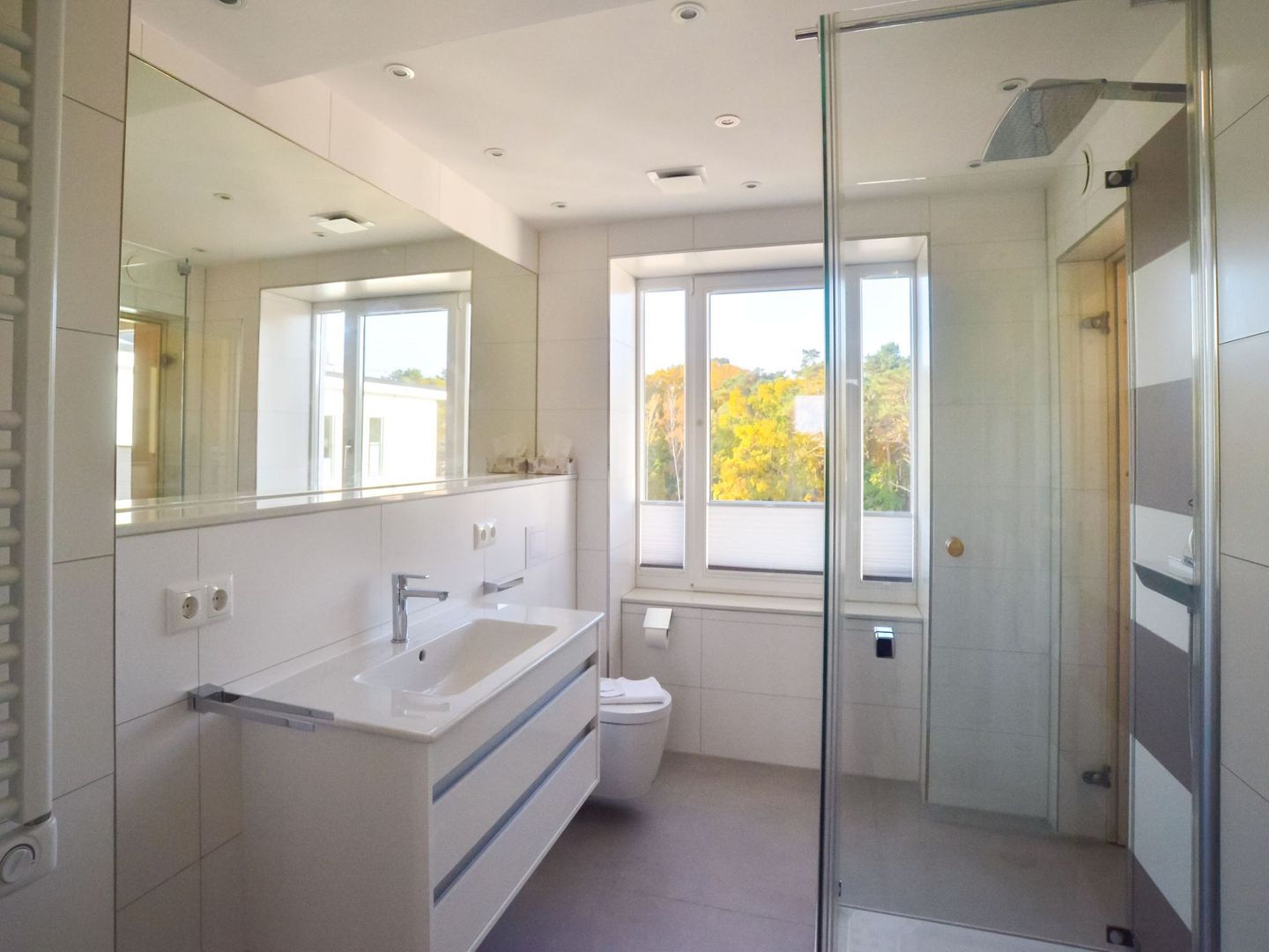 Dünenresidenz Prora Proradies Sonnendeck SkySuite (B3/5.4) Insel Rügen - Badezimmer