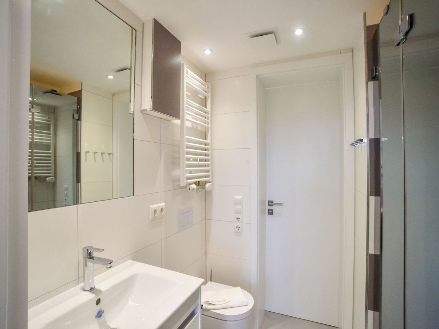 Dünenresidenz Prora Proradies Sonnendeck SkySuite (B3/5.4) Insel Rügen - Badezimmer