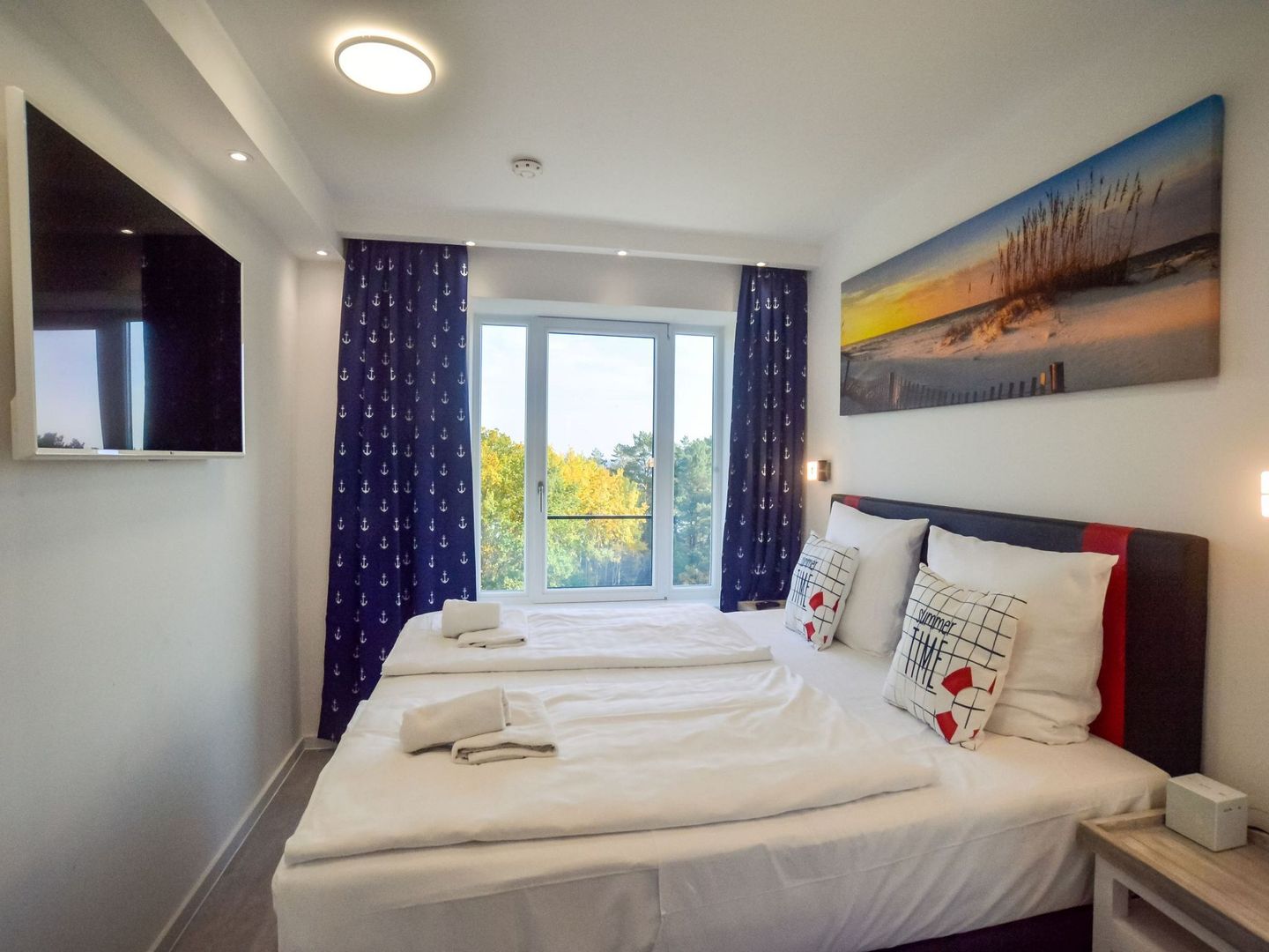 Dünenresidenz Prora Proradies Sonnendeck SkySuite (B3/5.4) Insel Rügen - Schlafzimmer