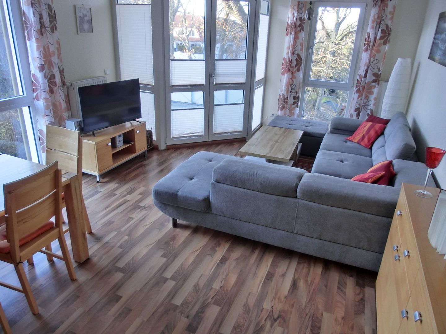  Ferienwohnung i9 Graal-Müritz - Wohnzimmer
