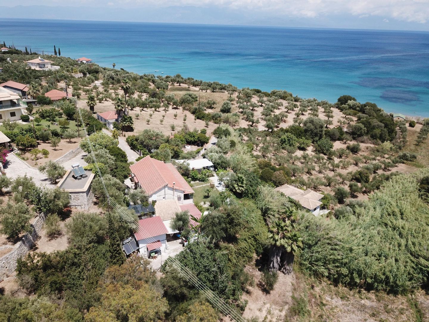 Ferienwohnung oberhalb des schönen Peroulia S  in Griechenland