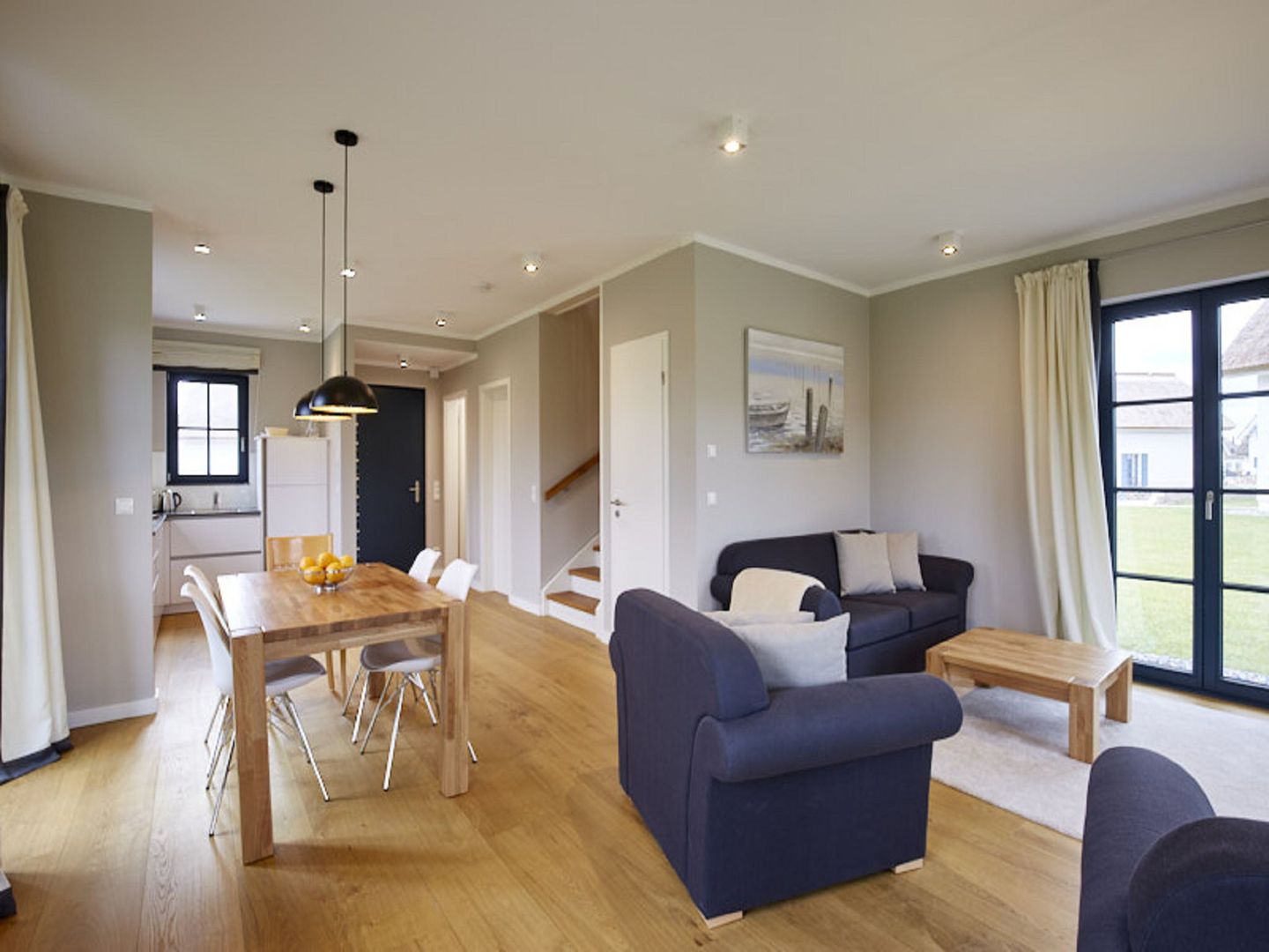 Superior Reetdachvilla mit 2 Schlafzimmern (F01) - Wohnzimmer