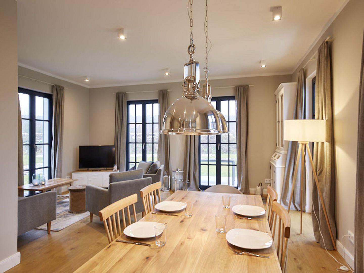 Superior Reetdachvilla mit 2 Schlafzimmern (F02) - Wohnzimmer