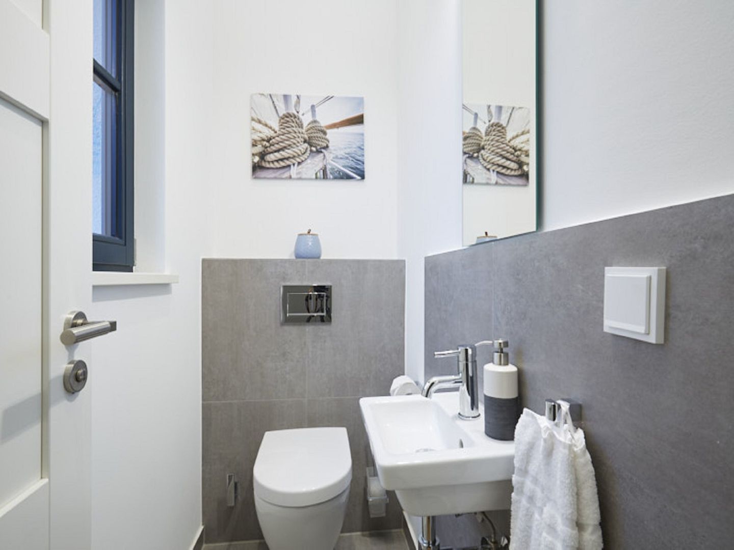 Superior Reetdachvilla mit 2 Schlafzimmern (F02) - Gäste-WC