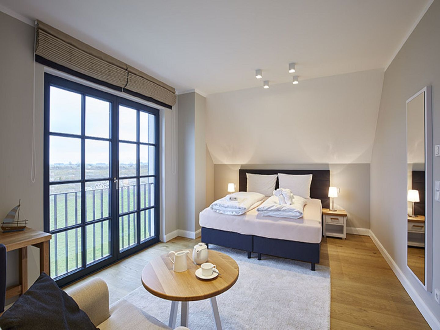 Premium Reetdachvilla mit 3 Schlafzimmern, Sauna und Kamin (F14) - Schlafzimmer