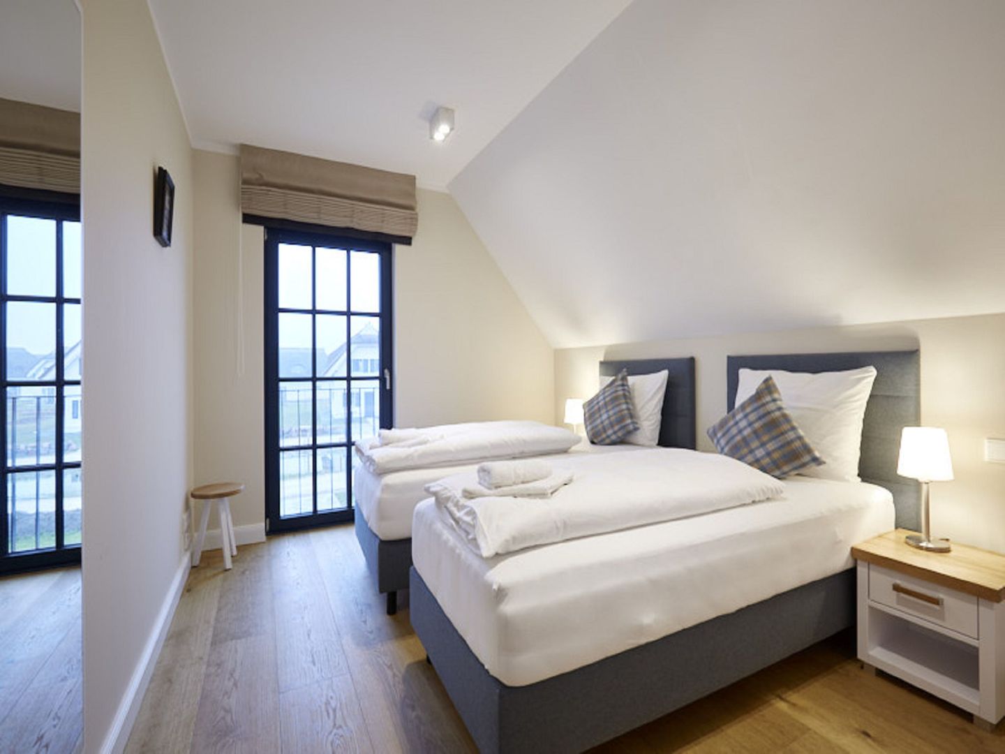 Luxus Reetdachvilla mit 3 Schlafzimmern, Sauna und Kamin (F15) - Schlafzimmer