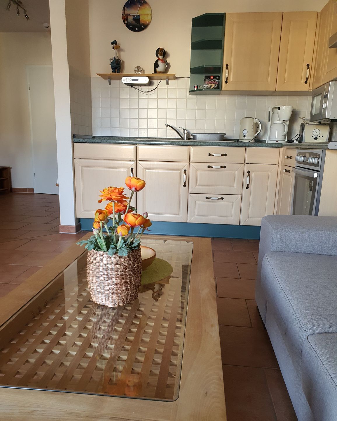  Ferienwohnung H 12 Graal-Müritz - Wohnzimmer