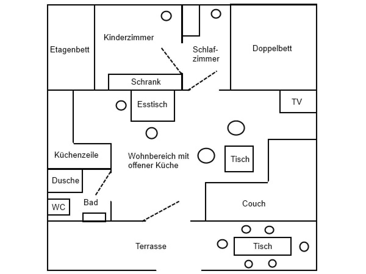  Ferienhaus FH5 "Haus Svenja" Graal-Müritz - Grundriss
