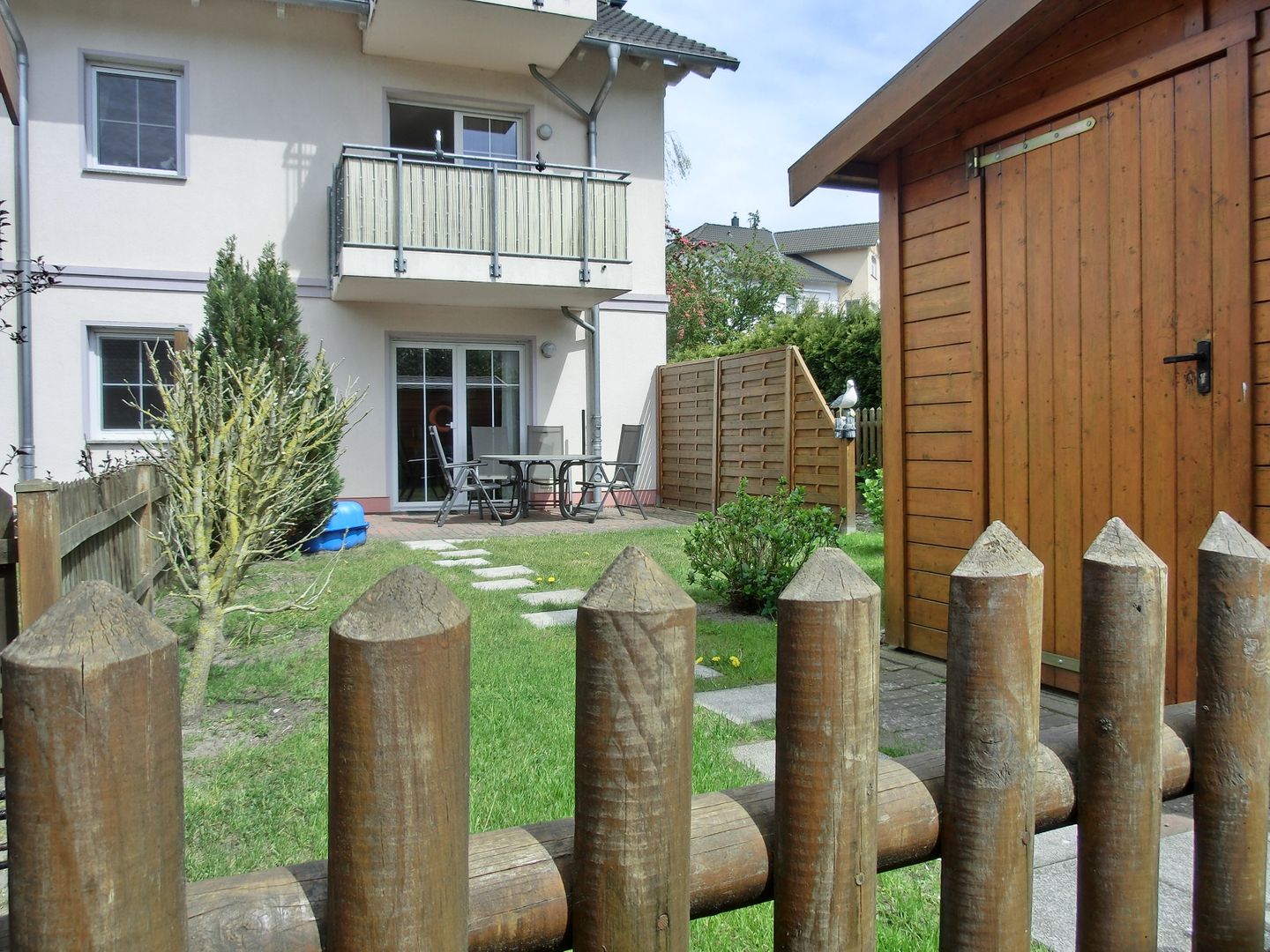  Ferienwohnung G11 "Idyll" Graal-Müritz - Terrasse