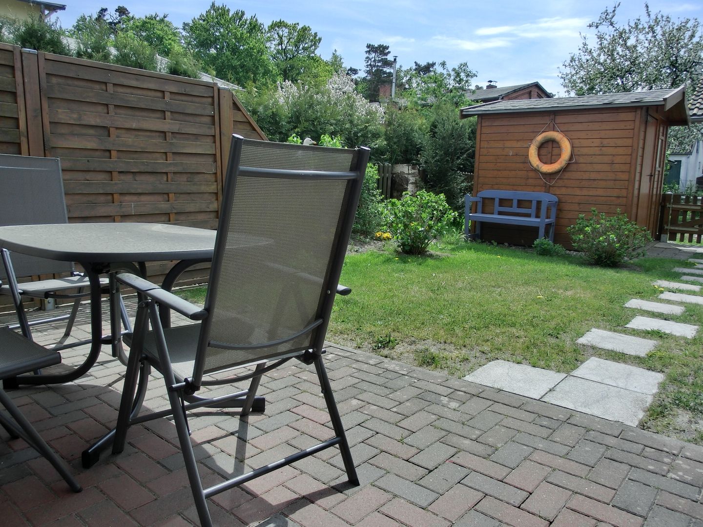  Ferienwohnung G11 "Idyll" Graal-Müritz - Terrasse