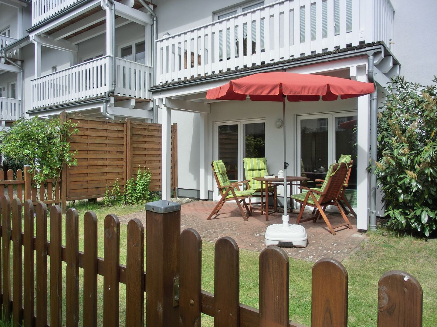  Ferienwohnung T15 Graal-Müritz - Terrasse