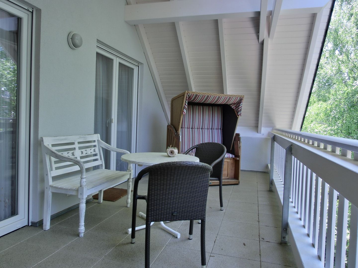  Ferienwohnung T17 Graal-Müritz - Balkon