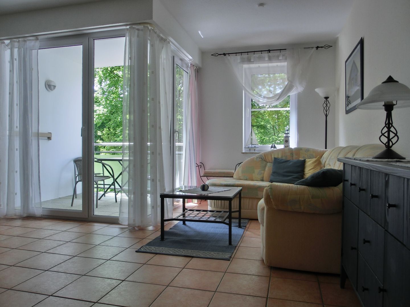  Ferienwohnung i26 Graal-Müritz - Wohnzimmer