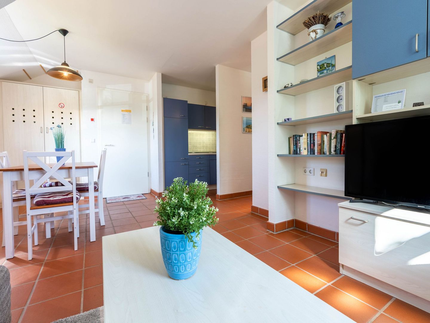 Feriendorf Rugana Budget Ferienwohnung mit 1 Schlafzimmer (A67) Insel Rügen - Wohnzimmer