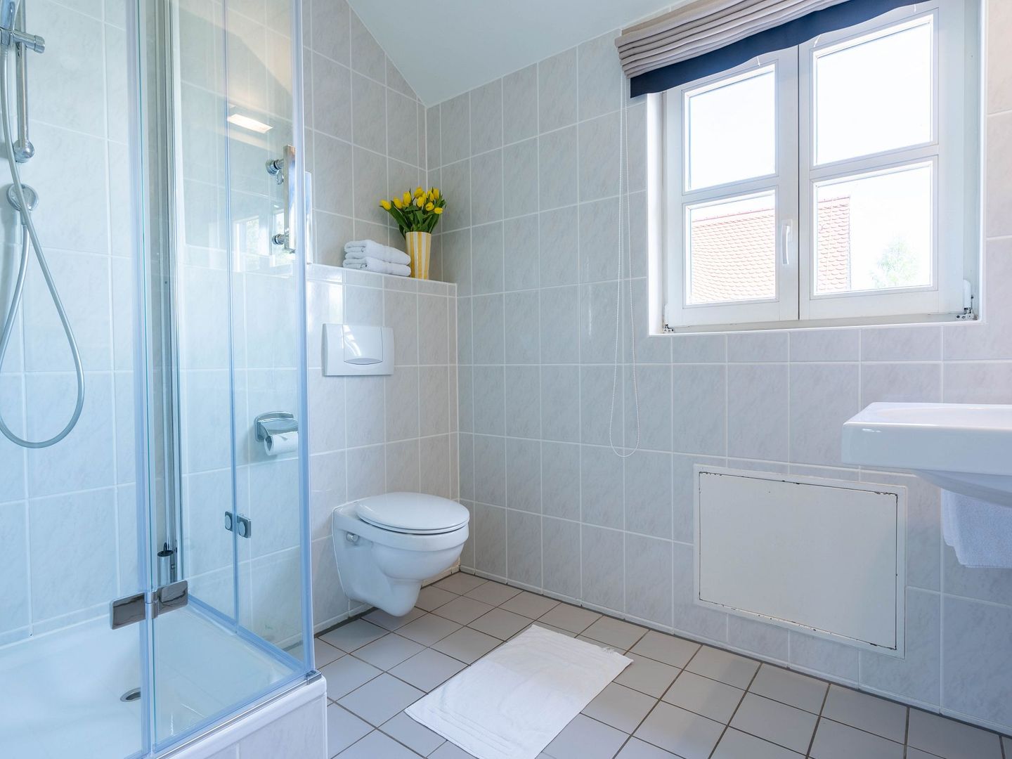 Feriendorf Rugana Klassik Ferienwohnung mit 1 Schlafzimmer (A54) Insel Rügen - Badezimmer