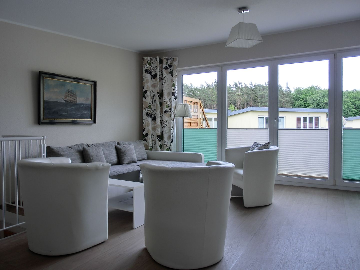  Ferienwohnung KWF 2b OG Graal-Müritz Küstenwald - Wohnzimmer