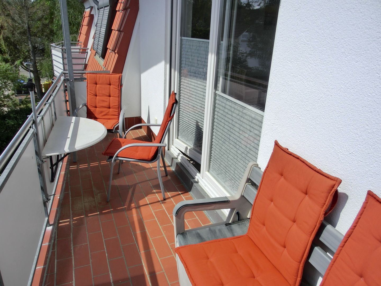  Ferienwohnung E8 Graal-Müritz - Balkon