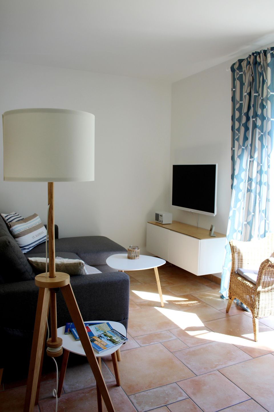  Ferienwohnung KWE 24EG - "meerLiebe" Graal-Müritz Küstenwald - Wohnzimmer