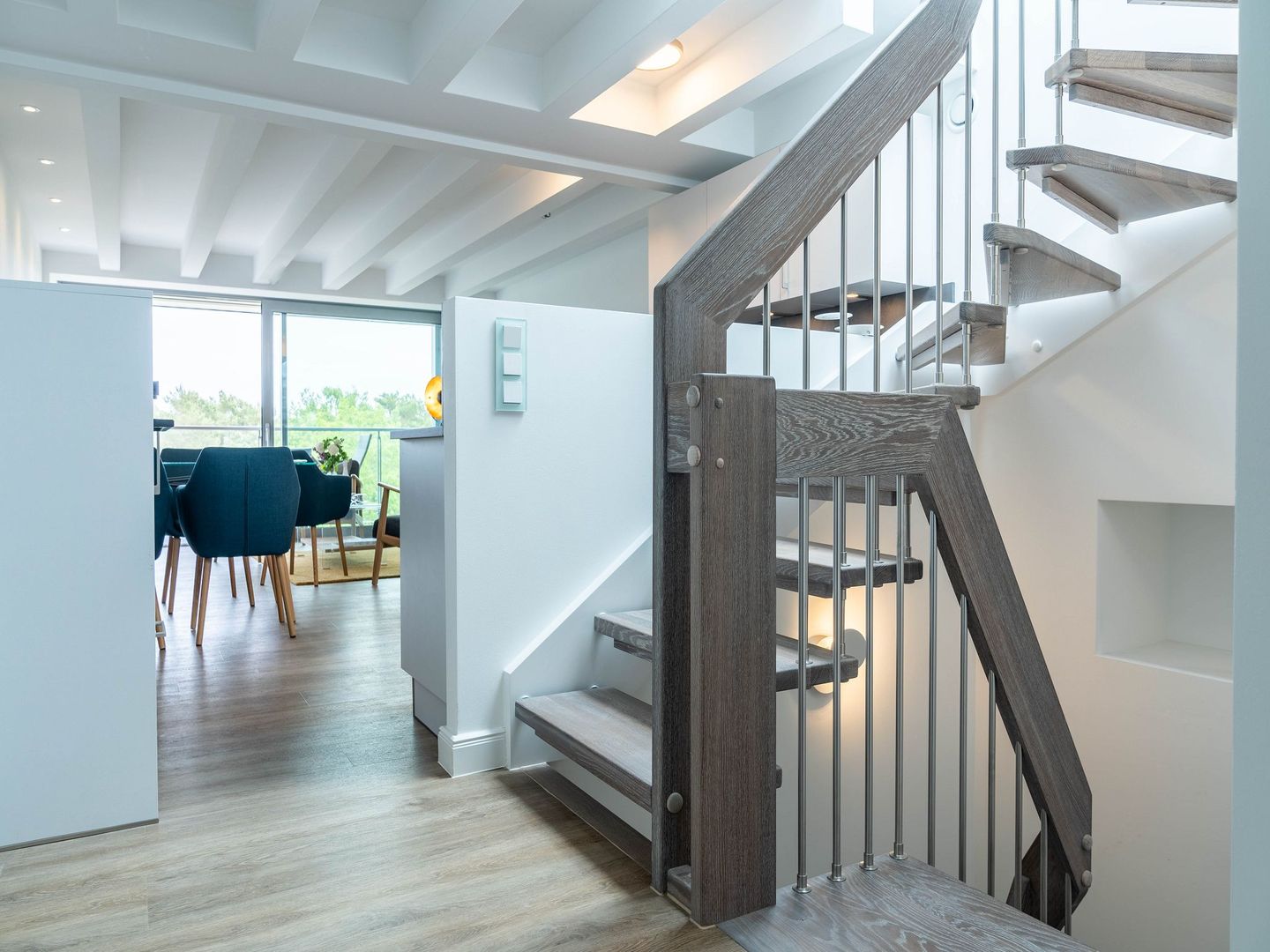 Dünenresidenz Prora SkySuite mit Meerblick und Dachterrasse, 2 Schlafzimmer (B3/5.2) Insel Rügen - Empfang