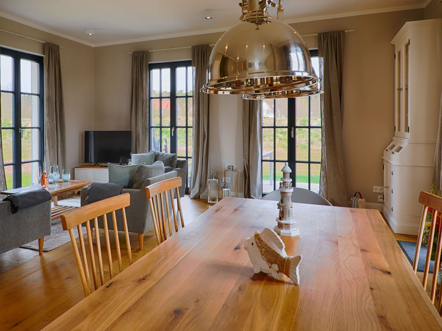 Superior Reetdachvilla mit 2 Schlafzimmern (F02) - Wohnzimmer