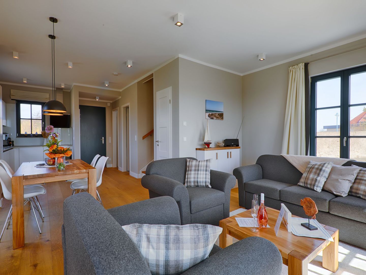 Superior Reetdachvilla mit 2 Schlafzimmern (F24) - Wohnzimmer