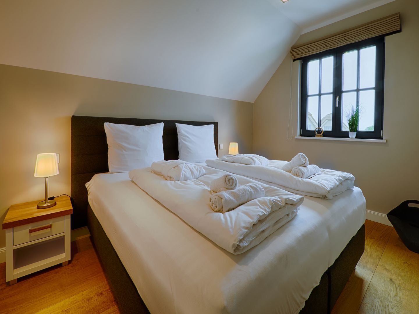 Superior Reetdachvilla mit 2 Schlafzimmern (F25) - Schlafzimmer