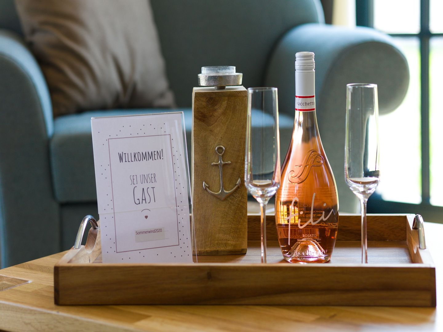 Luxus Reetdachvilla mit 3 Schlafzimmern, Sauna und Kamin (F22) - Dekoratives Detail