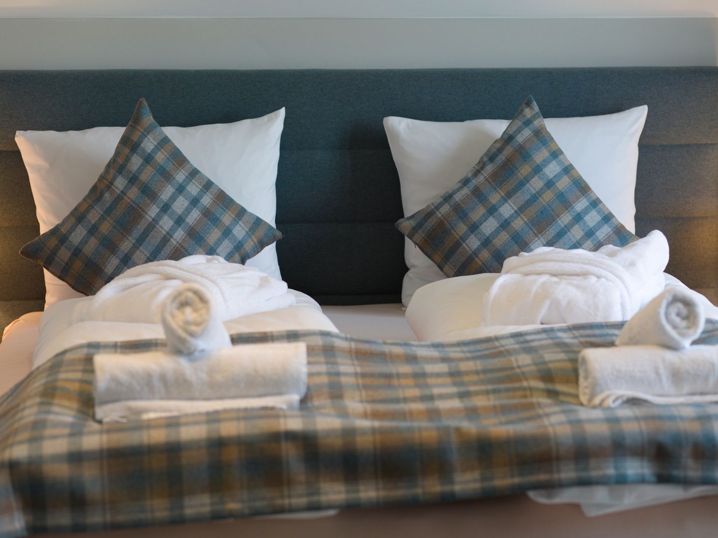 Luxus Reetdachvilla mit 3 Schlafzimmern, Sauna und Kamin (F22) - Schlafzimmer