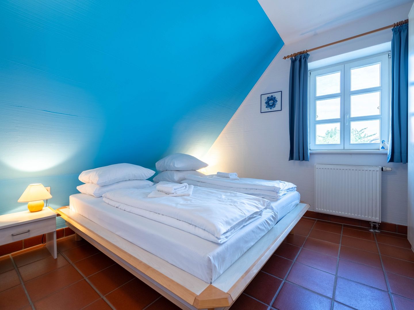 Feriendorf Rugana Klassik Ferienwohnung mit 1 Schlafzimmer (D16) Insel Rügen - Schlafzimmer