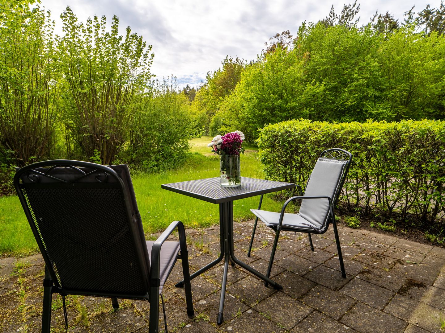 Feriendorf Rugana Komfort 1-Raum Ferienwohnung mit Terrasse (B24) Insel Rügen - Terrasse