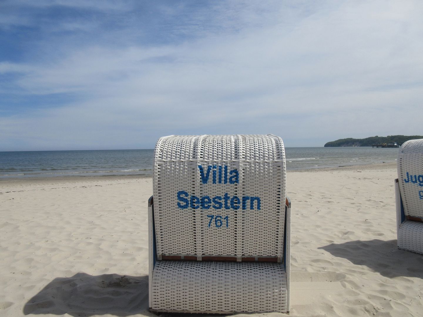 Strandvillen Binz Ferienwohnung mit Meerblick, 2 Schlafzimmern und Balkon (SV/761) Insel Rügen - Strand